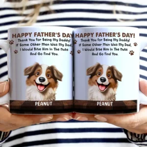 We Would Bite Him In The Nuts - Personalized White Edge-to-Edge Mug