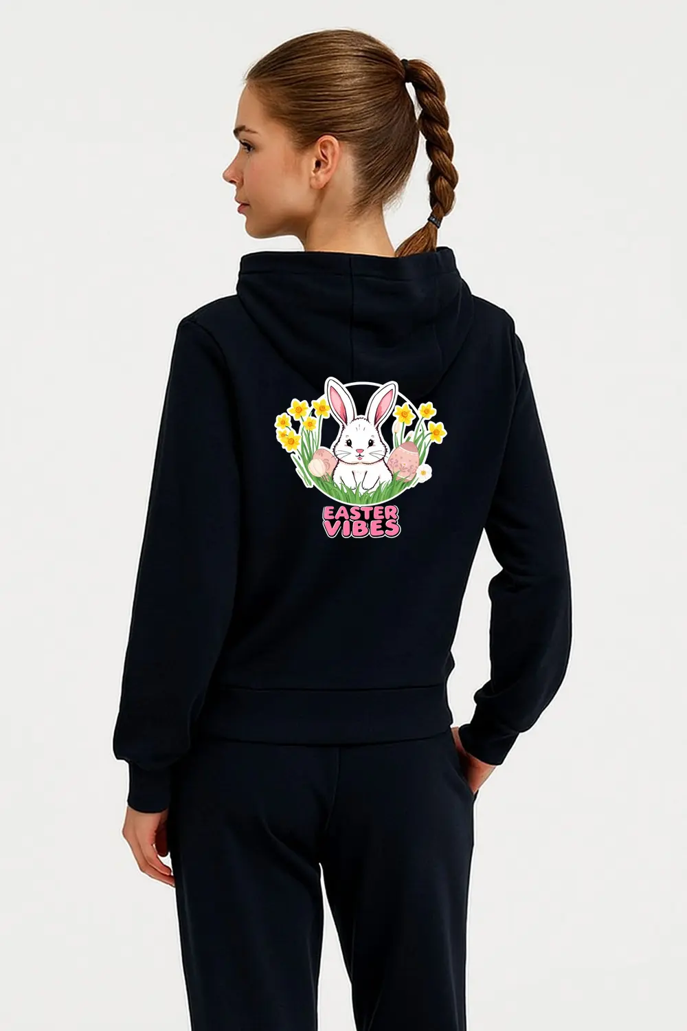 Fields Of Eggs And Flowers Hoodie